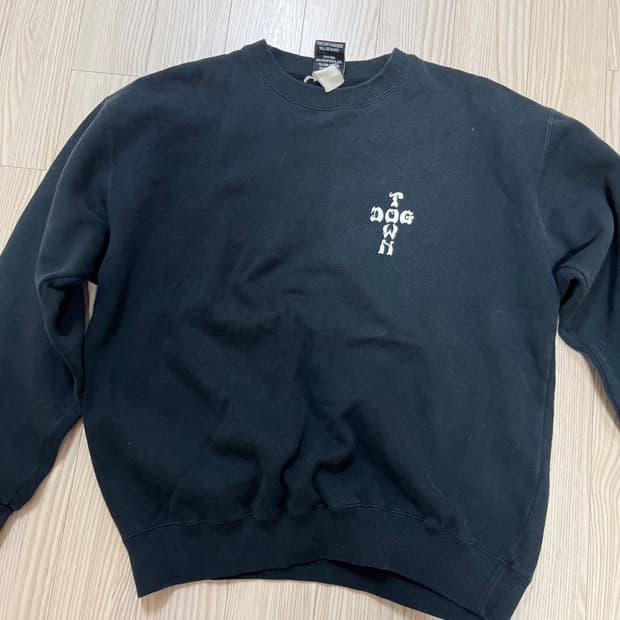90s Dog town 빈티지 스웻 맨투맨 L