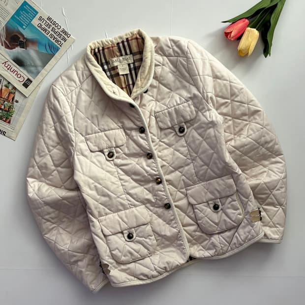 CLAN by MILAN 코듀로이 퀼팅 자켓