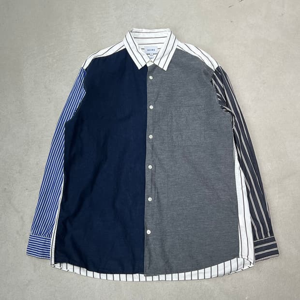 빔즈 멀티 스트라이프 셔츠 s08851