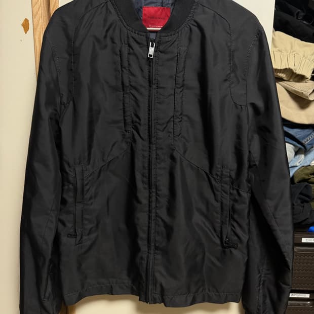 자라 맨 블루종