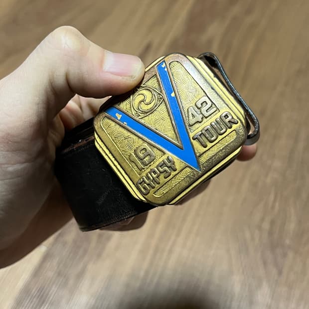 AMA 1942 Gypsy Tour Hickok Buckle