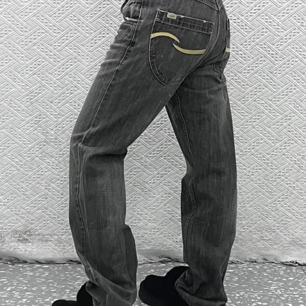 리바이스 시그니처 빈티지 디스트로이드 워싱 데님팬츠 32인치 C07274