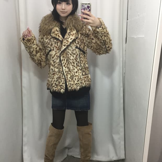 호피 퍼 자켓 코디 🐆