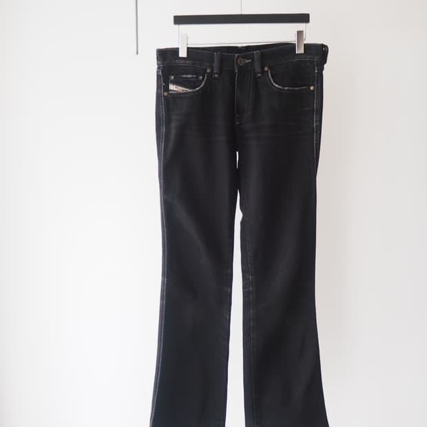 Diesel boots cut denim pants