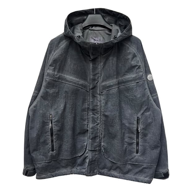 트래블 워시드 피그먼트 바람막이 자켓 L