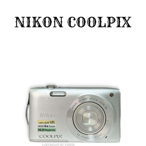 |소프트포커스🩶| 니콘 쿨픽스 s3300 빈티지 디지털 카메라 디카