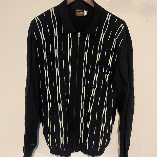 Real thing 니트 집업 XL
