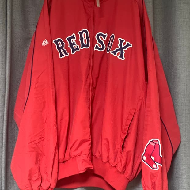[2XL]마제스틱 레드삭스 야구점퍼 