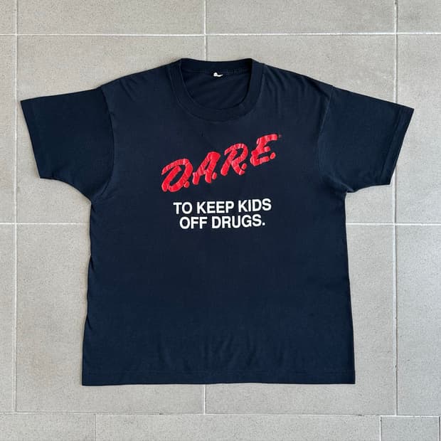 80s 빈티지 DARE 티셔츠