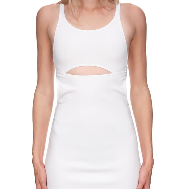 Hyein seo sport knit dress white