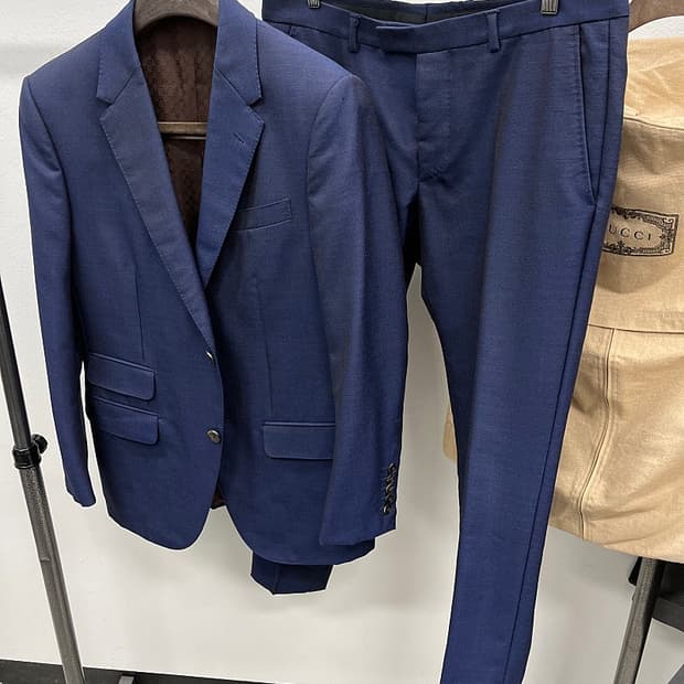 95,31) 구찌 딥블루 셋업슈트 