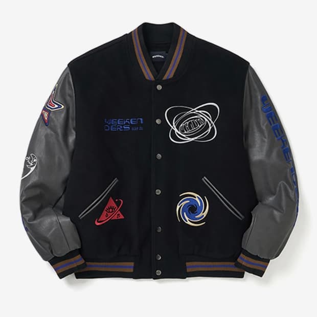 위캔더스 바시티 자켓