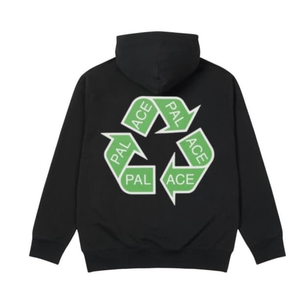 팔라스 Palace P-Cycle Hood Black - 21SS