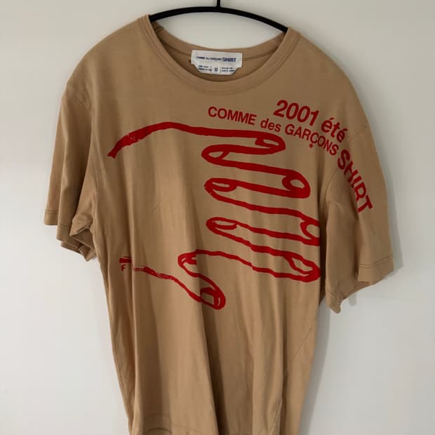 Comme des garcons 반팔 티셔츠