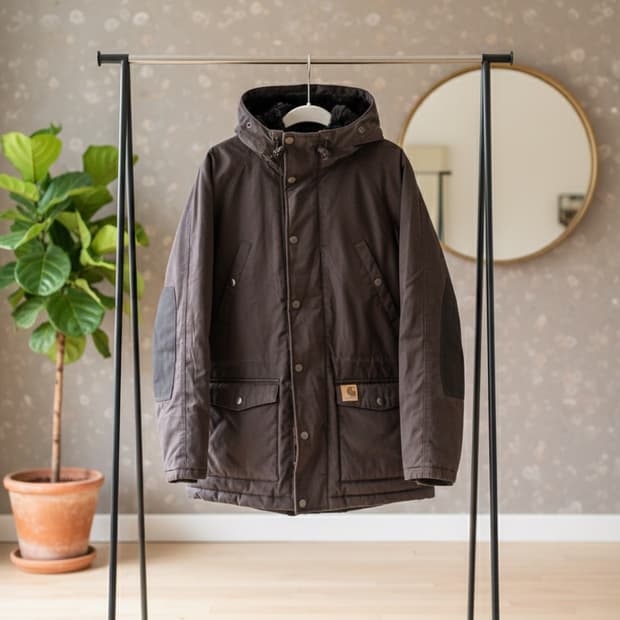 칼하트 트래퍼 파카 블랙 170/88A (M) 90~95