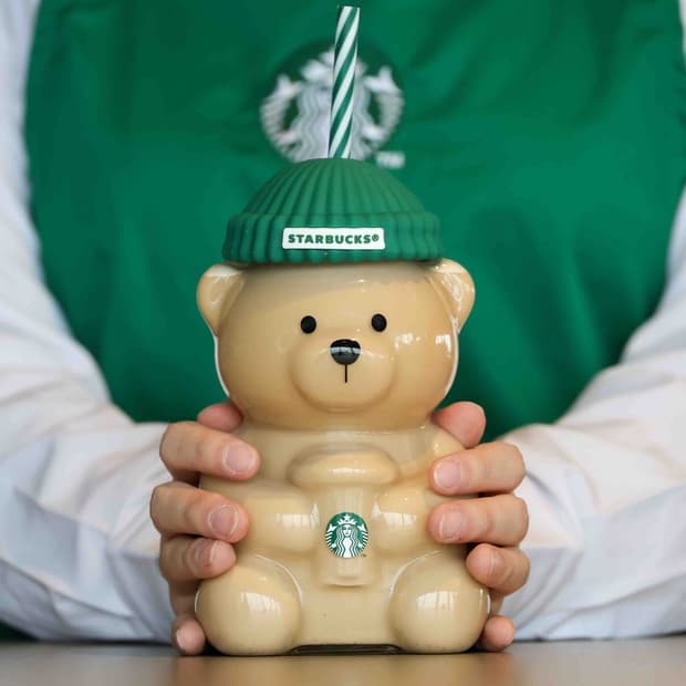 스타벅스 베어리스타 콜드컵