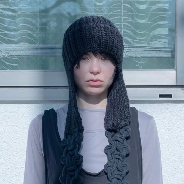 타일즈 Tiles rope beanie