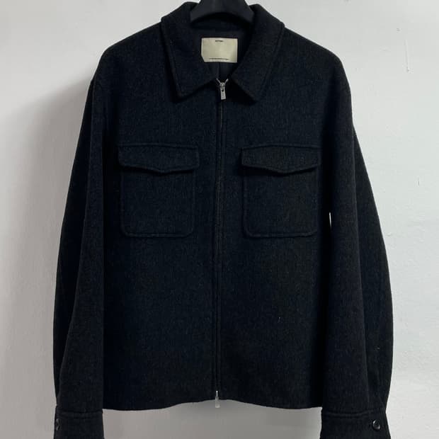 포터리 울 투웨이 블루종 자켓 (on.84)