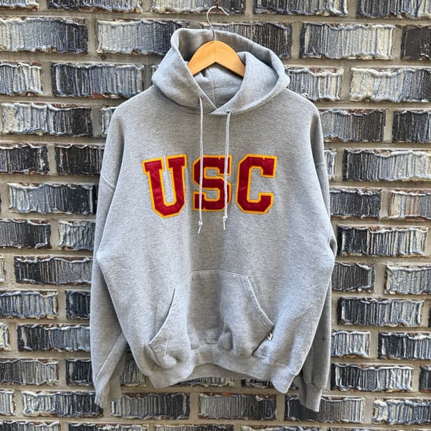 90s 러셀 USC 후디