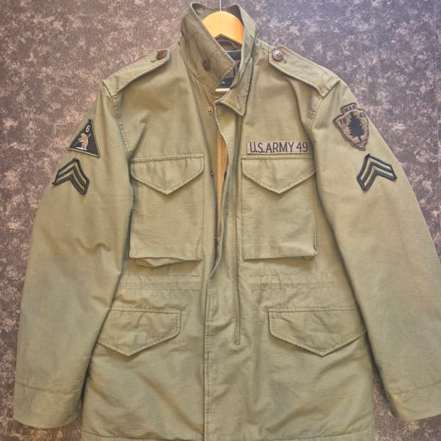 WHO.A.U의 M-51 야상입니다 M-L 사이즈