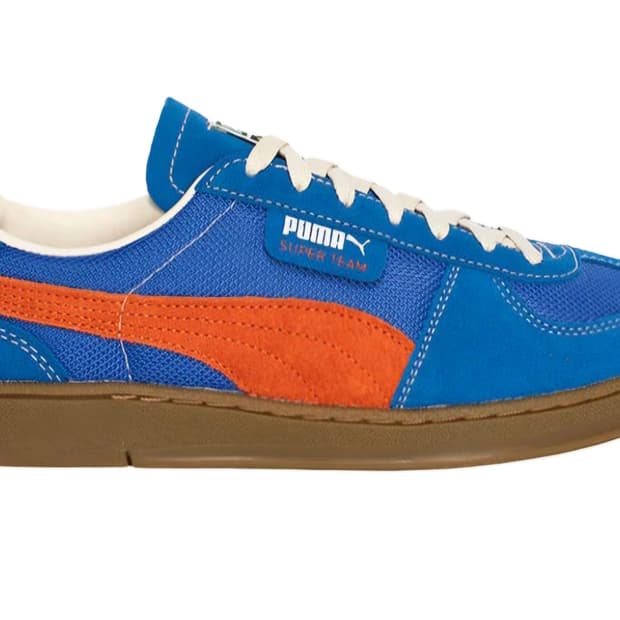 퓨마 슈퍼 팀 핸디 울트라 블루 리키 오렌지