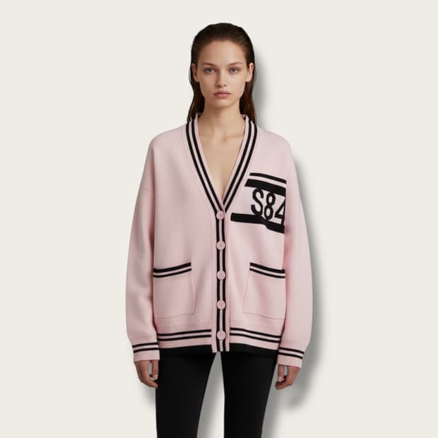 1/ 산드로 오버핏 캐시미어 블랜딩 가디건