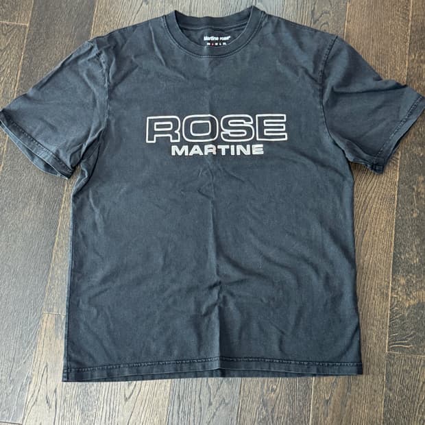 MARTINE ROSE 블랙티셔츠 S사이즈