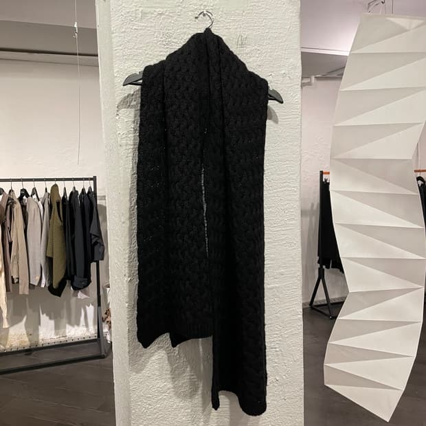 요지야마모토 오버사이즈 머플러