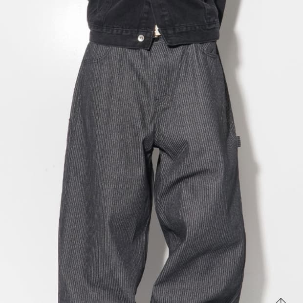 헬름 스트라이프 바지