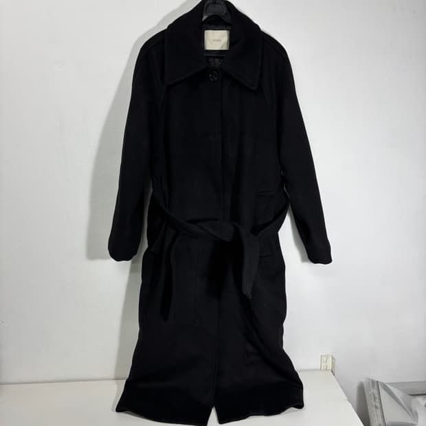 우먼FREE 라퍼지스토어 블랙 로브 발마칸코트