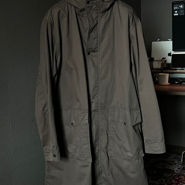 자라 다크브라운 야상