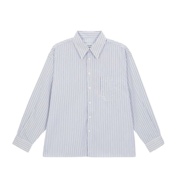 [2] 웨이비니스 오리가미 셔츠_오션 블루