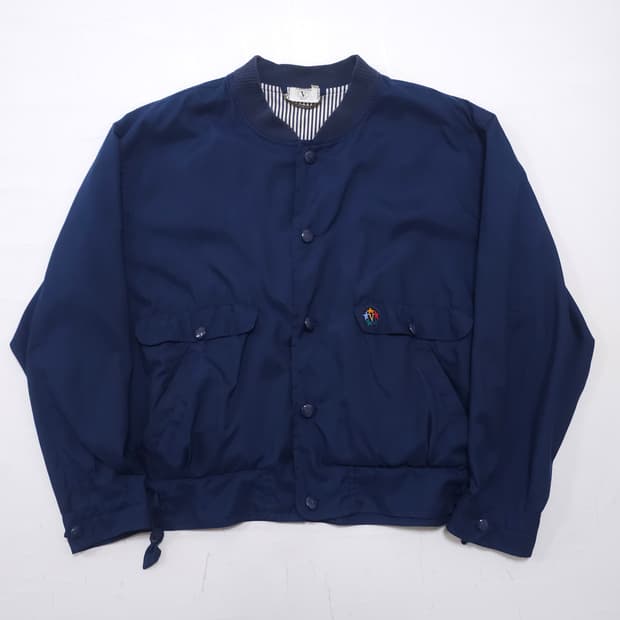 발렌티노 90's 블루종 자켓