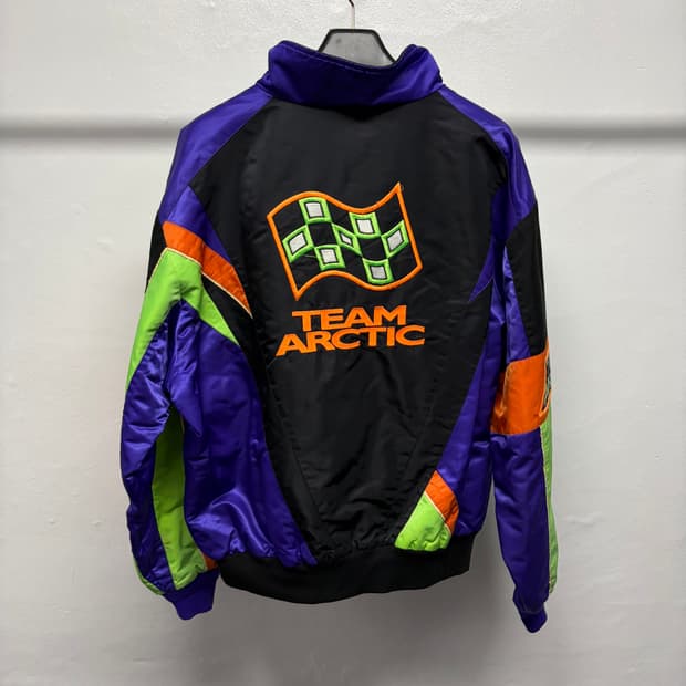 90S ARCTIC CAT NYLON BOMBER 4 [ 레이싱 자켓 ]