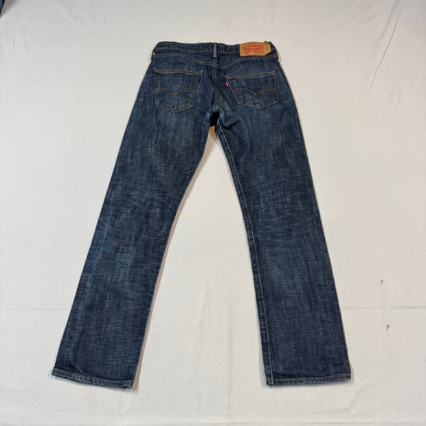 30inch) 리바이스 501 버튼플라이 진청 데님 청바지