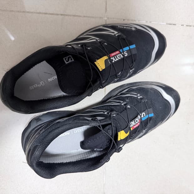 Us9) 살로몬 xt-6 고어텍스 블랙