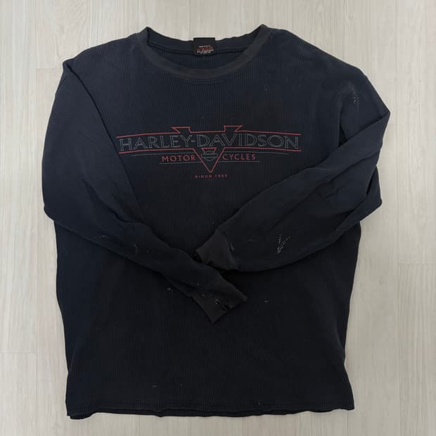 할리데이비슨 빈티지 와플티