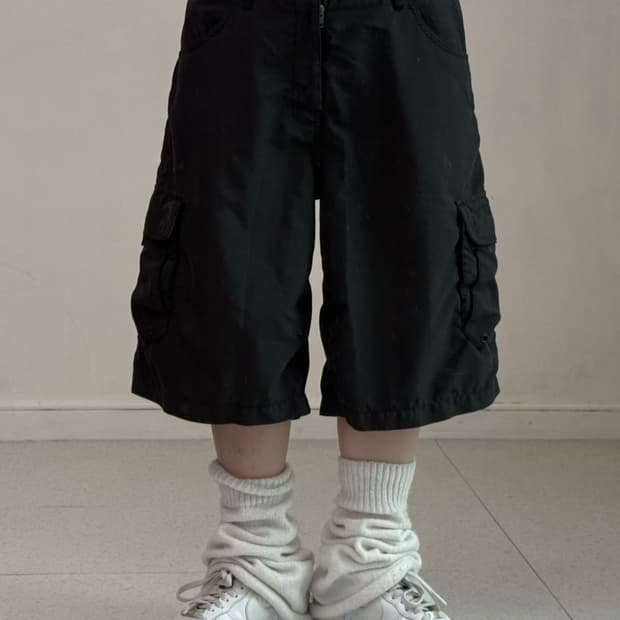 오클리 블랙 카고 버뮤다