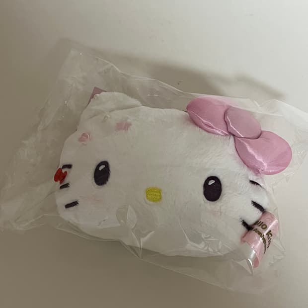 (새상품) 헬로 키티 50주년 기념 파우치 키링