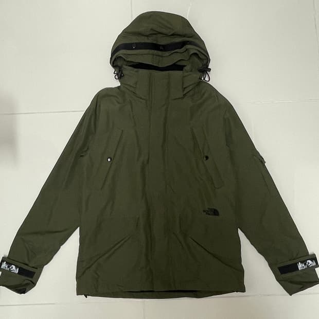 노스페이스 화이트라벨 여성 아웃도어 고어텍스 자켓 M 카키