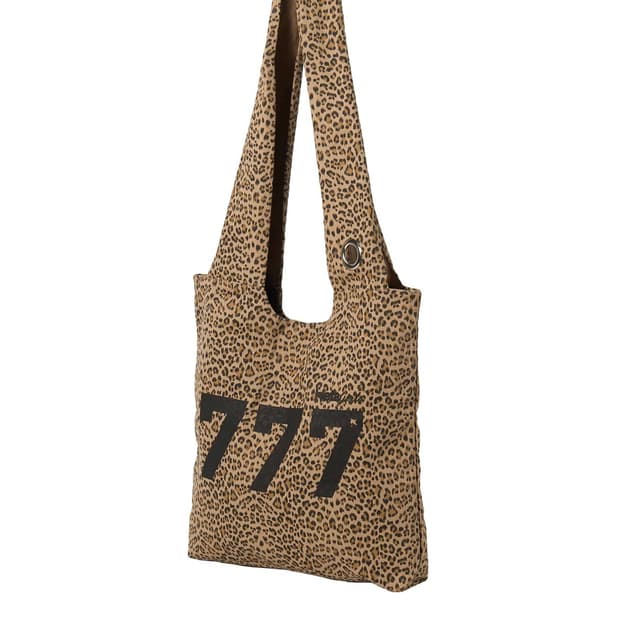 히에타 호피 777Angels Bag / Beige Leopard