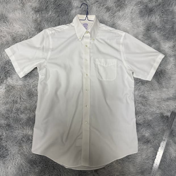 브룩스브라더스 반팔 정장셔츠 XL사이즈