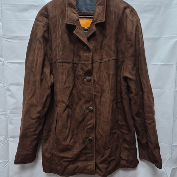 팀버랜드 소가죽 스웨이드 자켓