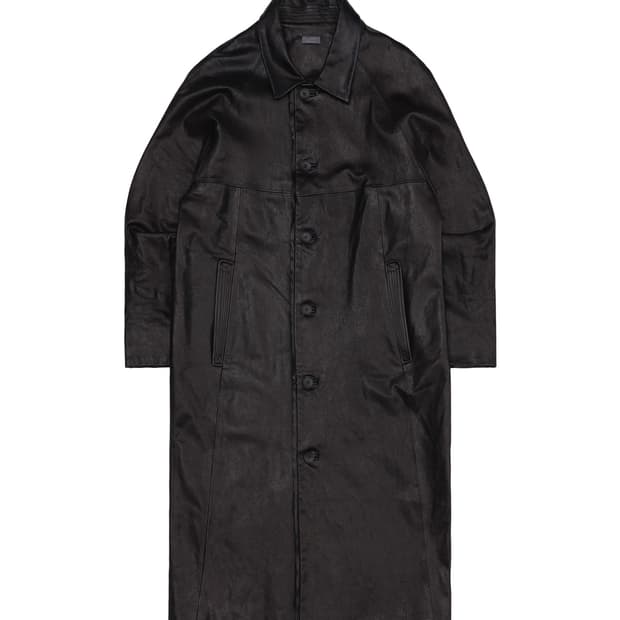 엑슬림 XLIM EP.9 01 LEATHER COAT
