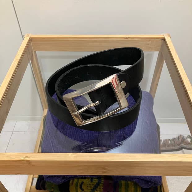 가죽 벨트 사각 버클