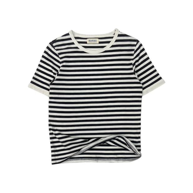 BEAMS BOY Stripe T-shirt