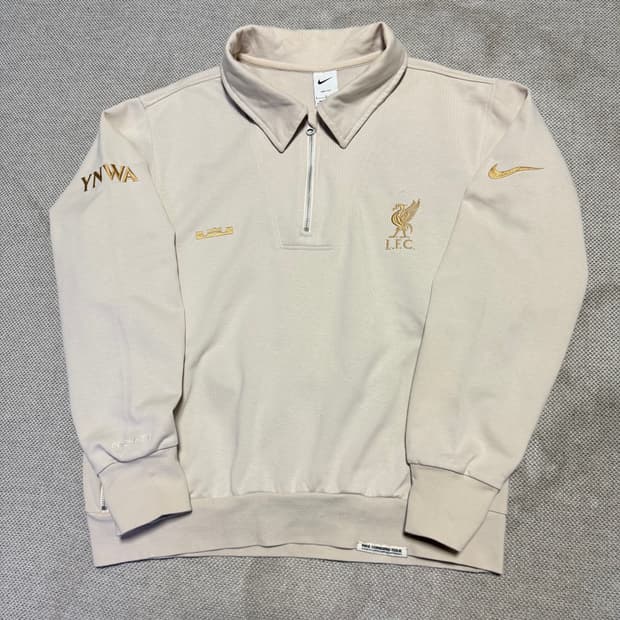 나이키 리버풀 x 르브론 하프집업 카라 맨투맨