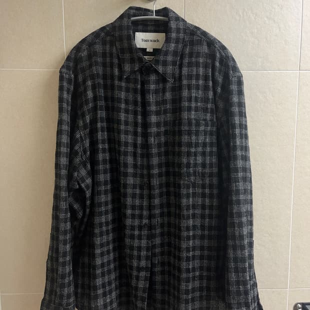 [M] 토니웩 울 체크셔츠 판매