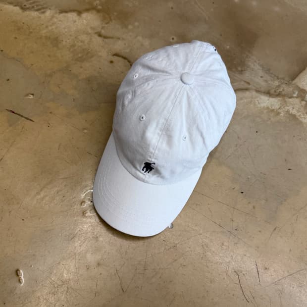 OS 폴로랄프로렌 화이트 볼캡
