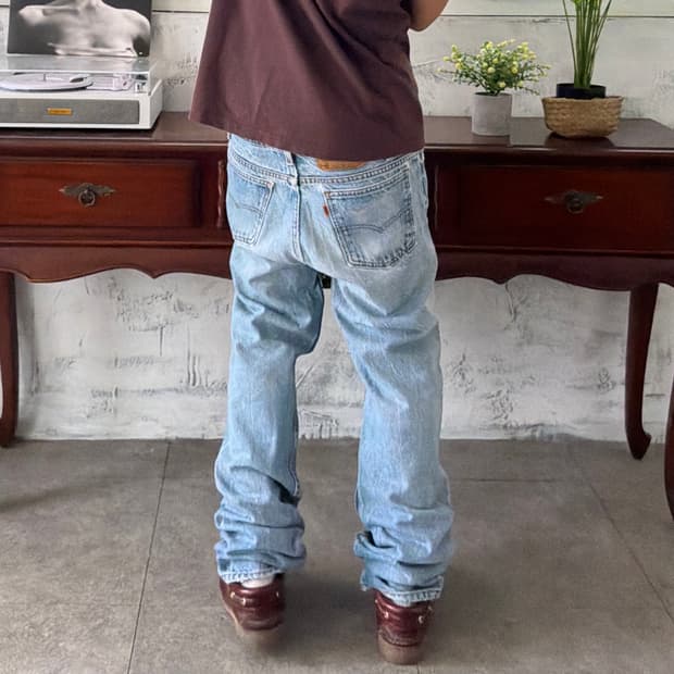 90's MADE IN USA 🇺🇸 리바이스 505 오렌지탭